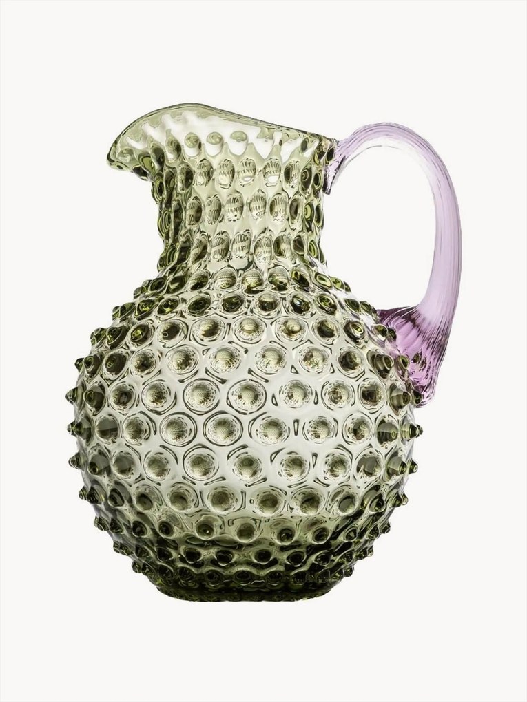 Mondgeblazen karaf Paris Hobnail