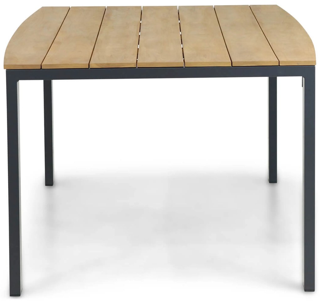 Dining Tuintafel rechthoekig 220 x 109 cm Grijs Lino