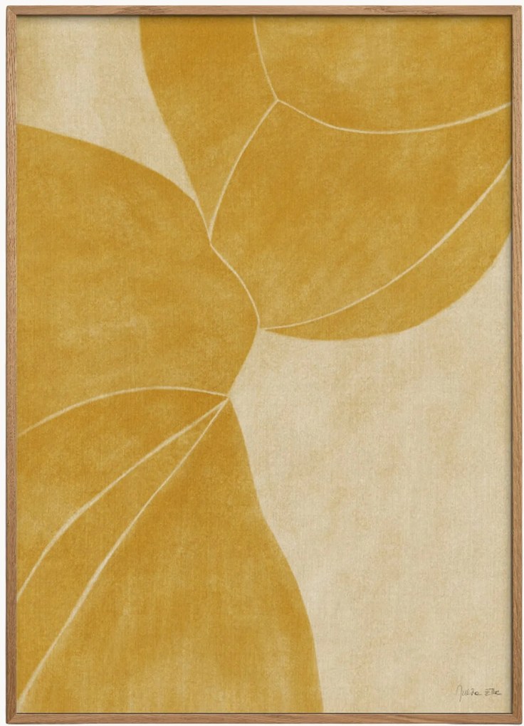Ingelijste digitale print Sunny No. 01