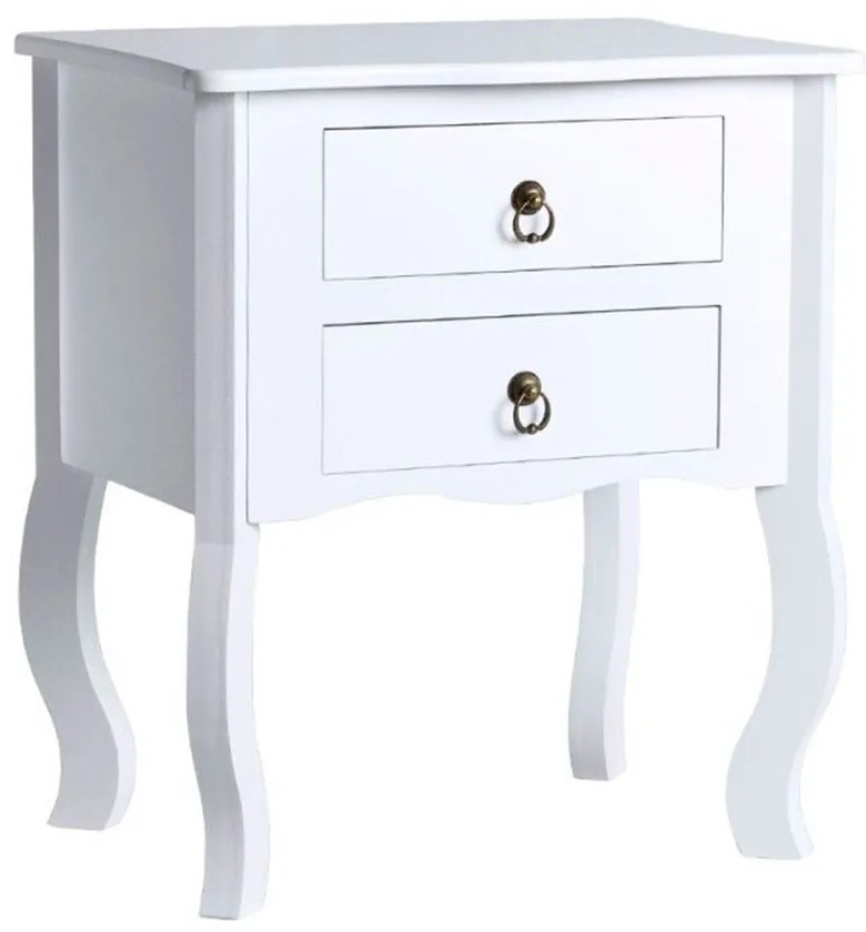 Nachtkastje Cabriole 2 Laden 50 cm