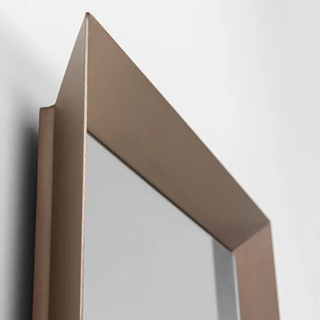 Design Spiegel Taupe Bruin - 45x160cm