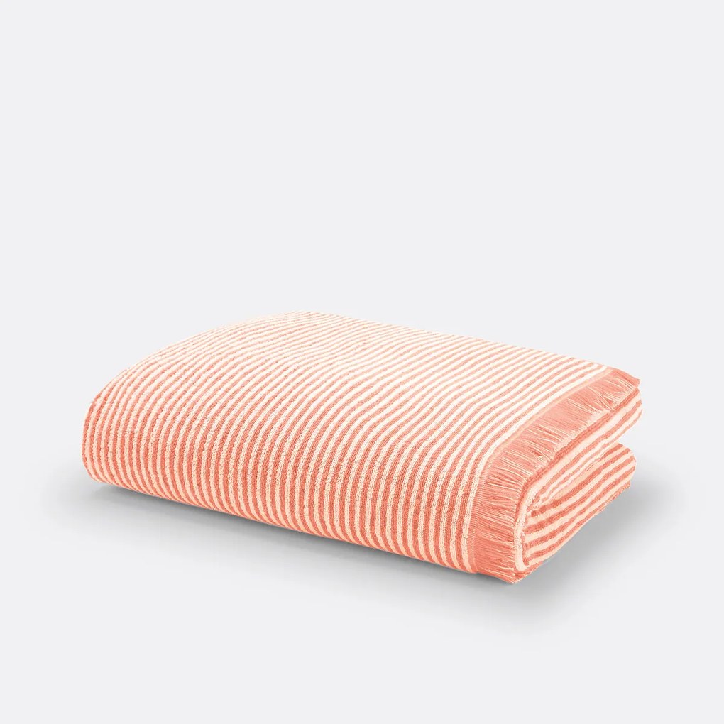 Gestreepte handdoek in badstof Malo 500 g/m2