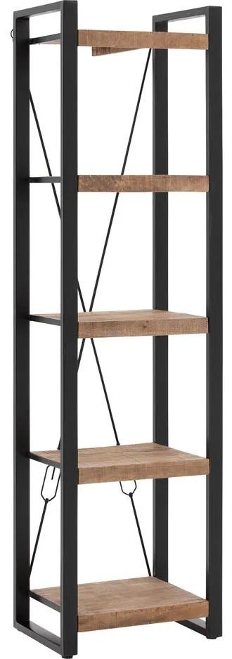 Goossens Basic Wandmeubel Arcade, 4 open vakken 55 cm breed