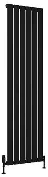 Eastbrook Deddington radiator 45x180cm 1231W zwart mat