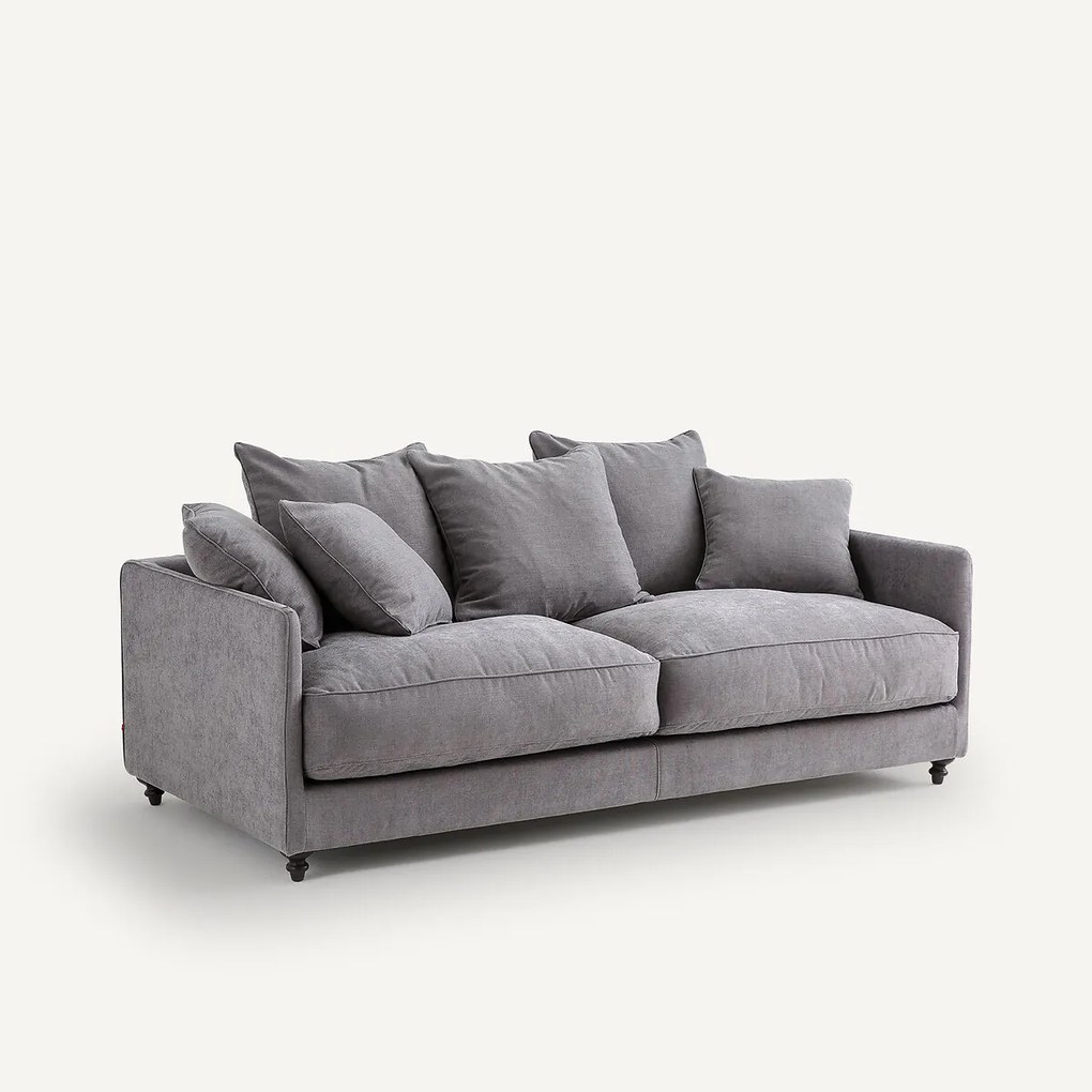 Omvormbare 3-persoons bank viscose/polyester, Lazare