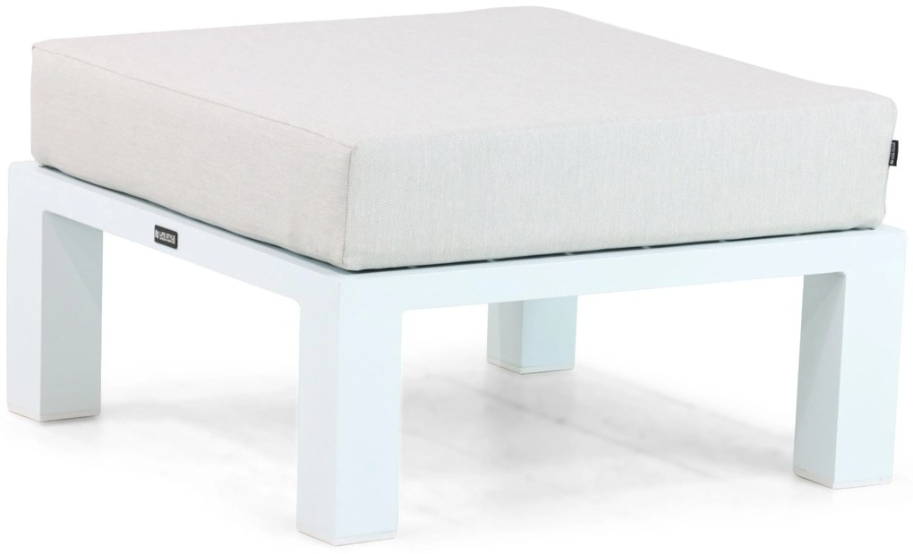 Hoek loungeset 5 personen Aluminium Wit Lifestyle Garden Furniture Luca