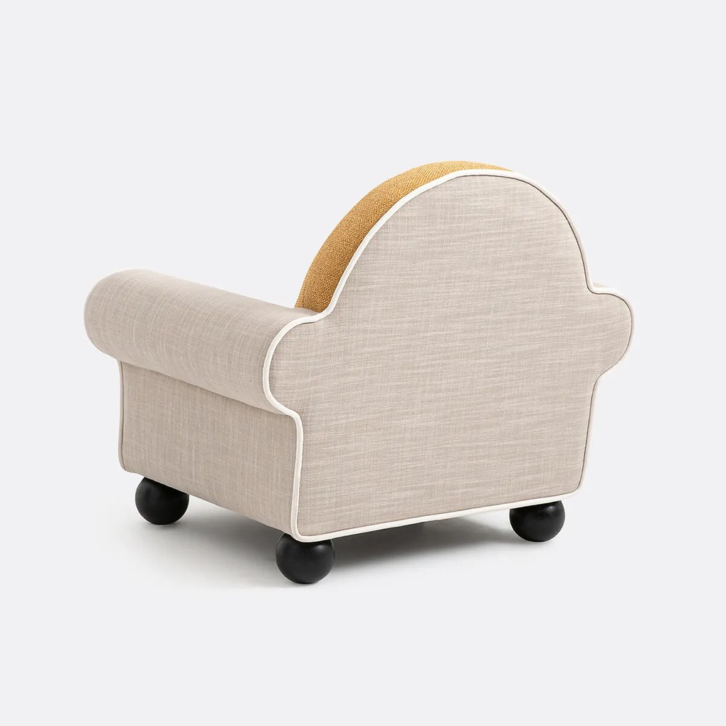 Fauteuil van twee stoffen, Super Club
