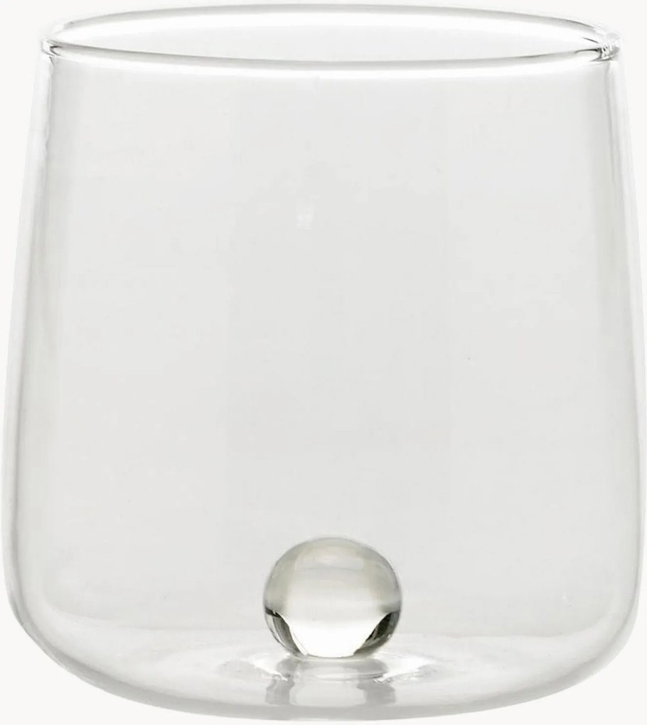 Mondgeblazen borosilicaatglazen Bilia, 6-delig