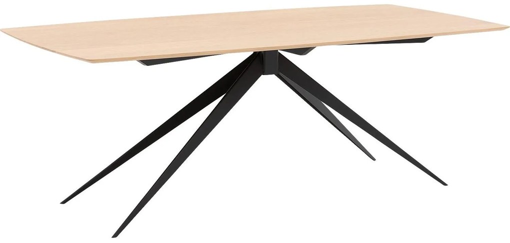 Goossens Excellent Eettafel Uniek, Semi rechthoekig 260 x 100 cm