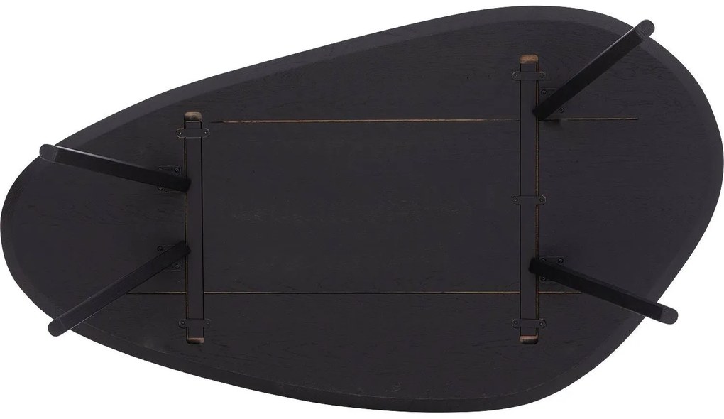 Goossens Salontafel Ferry, Organisch 135 x 75 x 36 cm