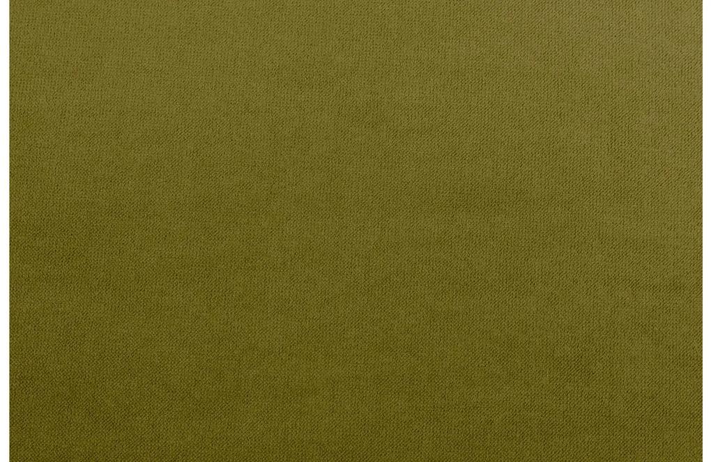Goossens Bank Suite groen, stof, 2-zits, elegant chic met ligelement links