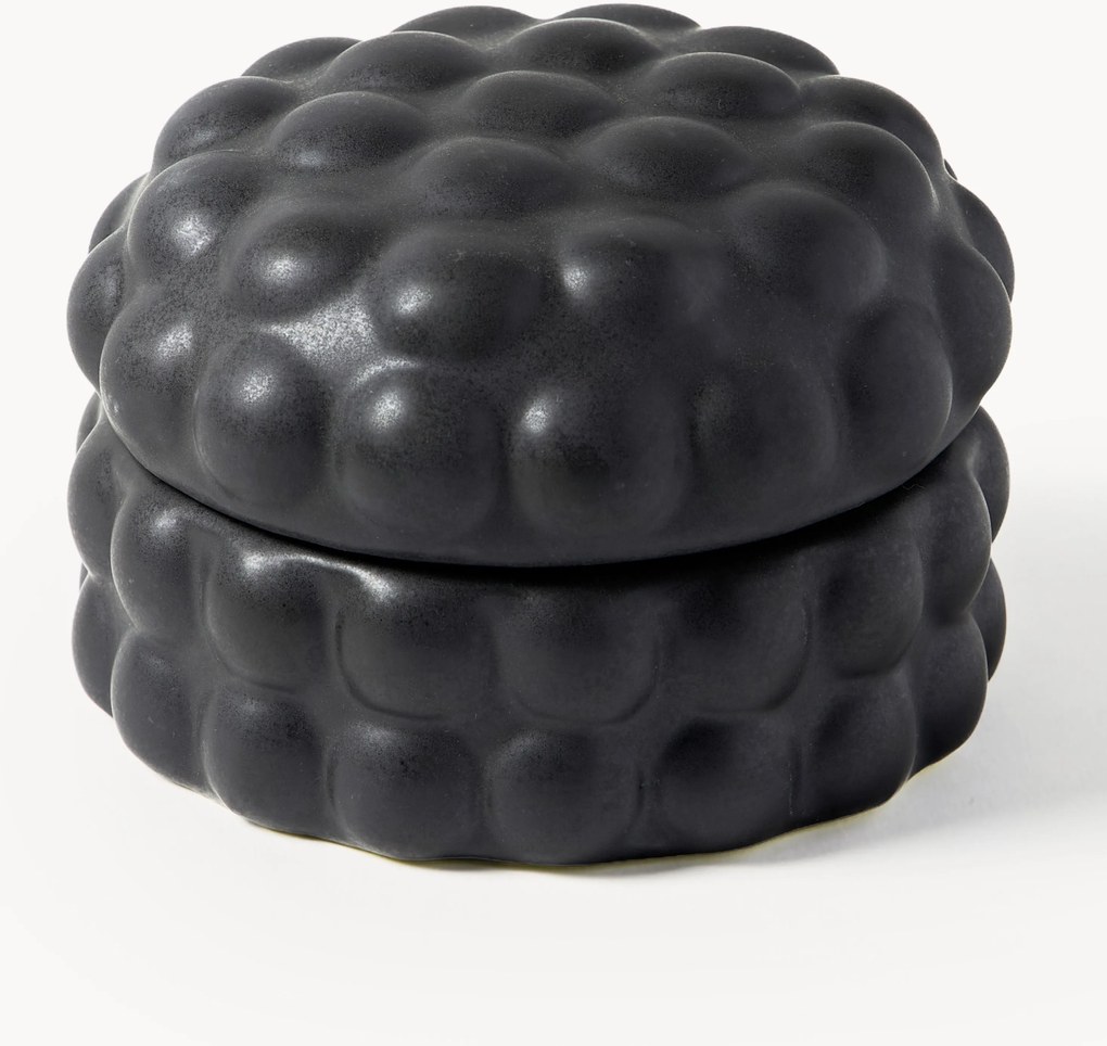 Decoratieve opbergdoos Bob van keramiek met deksel