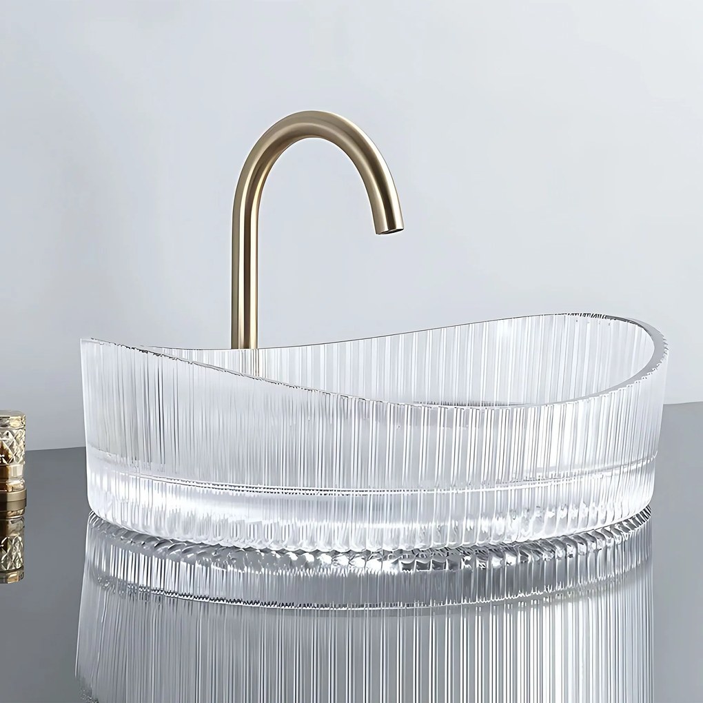 Opzetwastafel Rea Harper Transparent