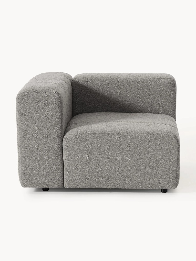 Bouclé hoekmodule Lena
