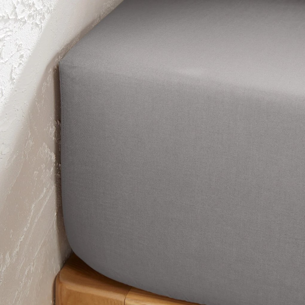 Effen hoeslaken in tergal, omslag 32 cm, Scenario