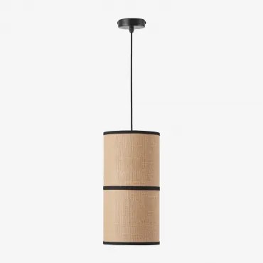 Olinda Plafondlamp Zwart & Zwart Ø40 Cm - ↑20 Cm Olinda - Sklum