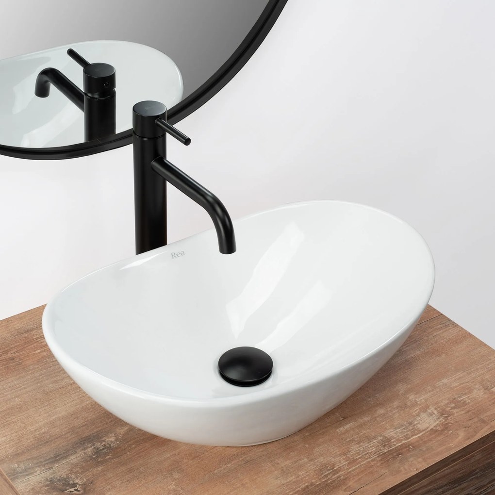 Opzetwastafel REA Royal Mini White
