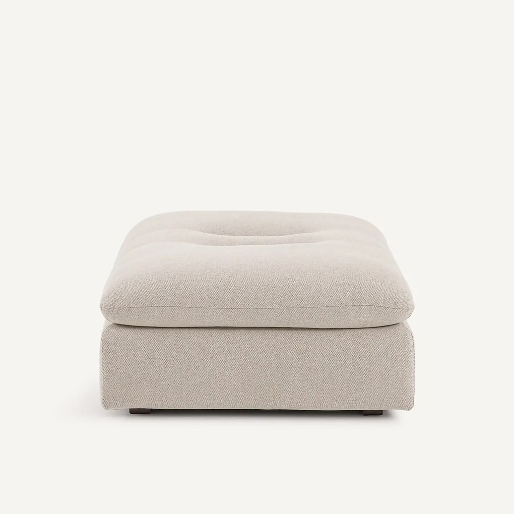 Modulaire voetensteun in tweed, GIULIANO