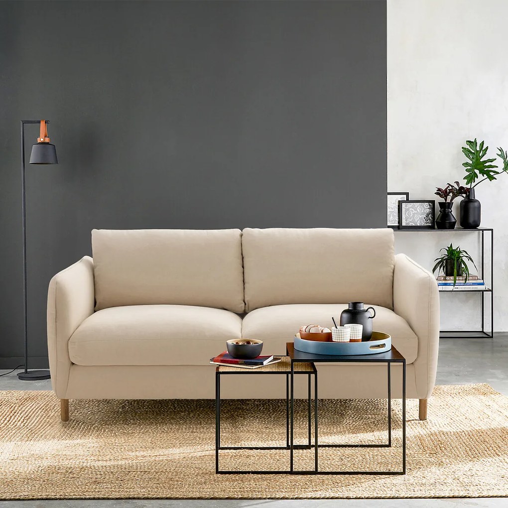 Katoenen en linnen bank, 2-, 3- of 4-zits Loméo