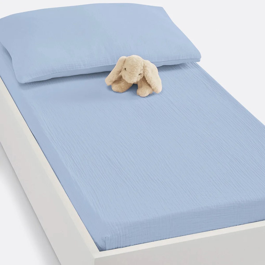 Hoeslaken voor babybed, effen tetra, Kumla