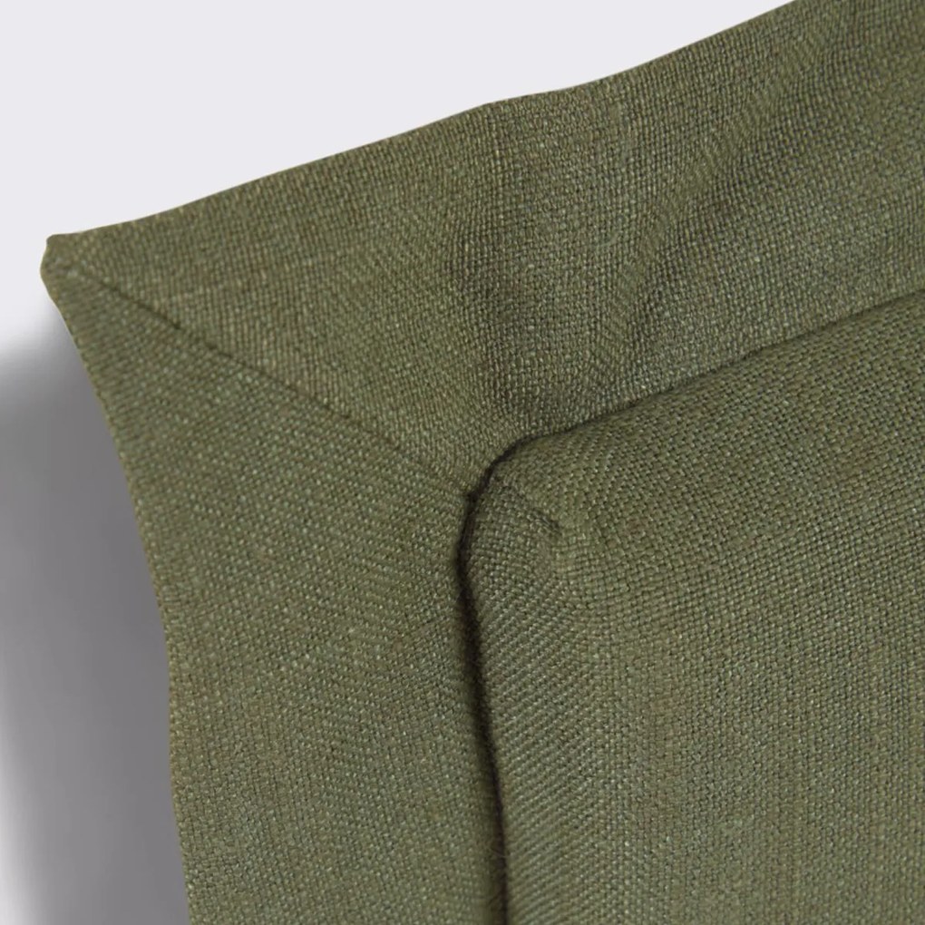 Kave Home Tanit Hoofdbord Met Afneembare Hoes 200 Cm Groen