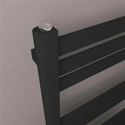 Eastbrook Defford handdoekradiator 60x120cm 695W zwart mat