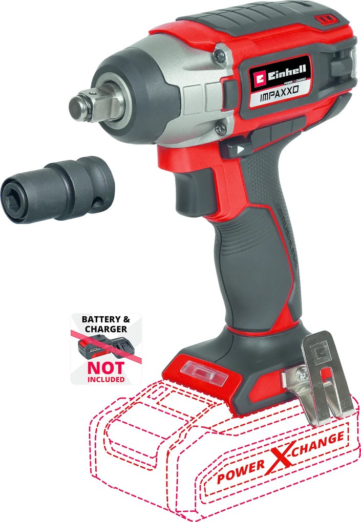 Einhell Slagmoersleutel IMPAXXO 18/230 BL Solo