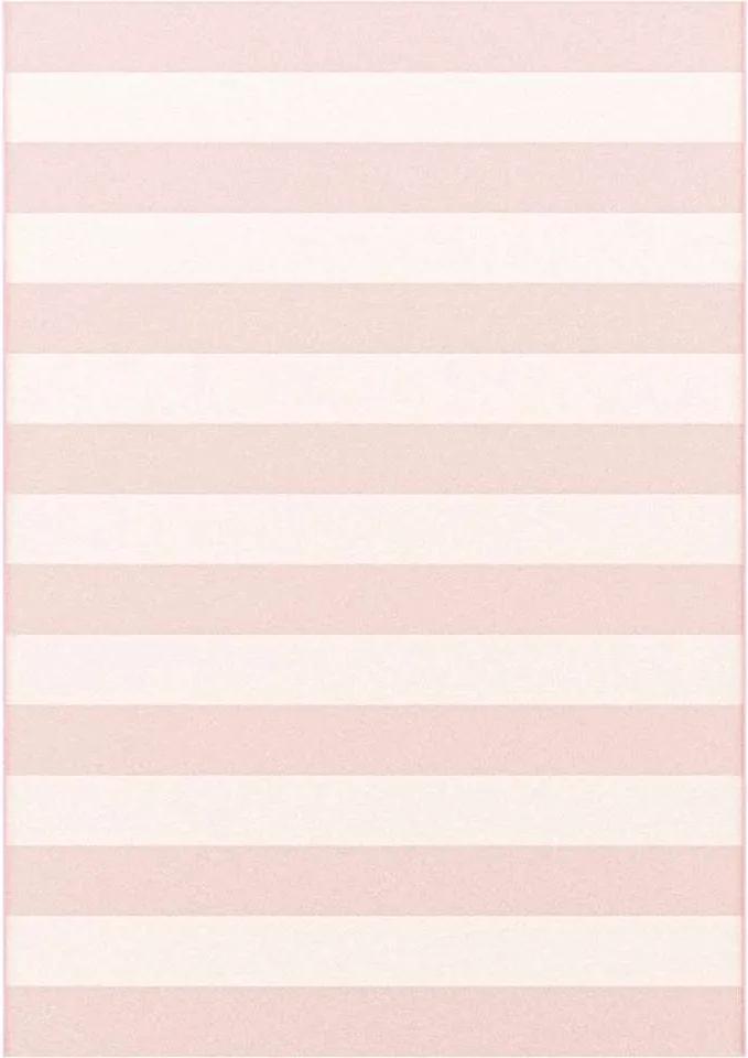 Vloerkleed Madia - roze - 160x230 cm - Leen Bakker