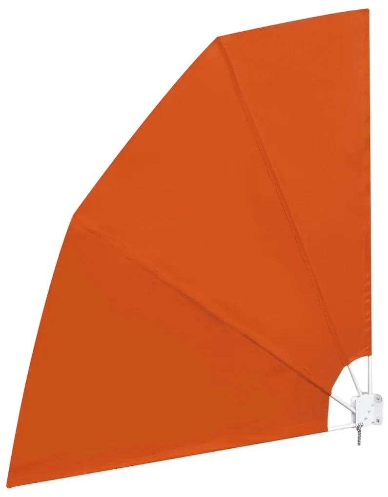 vidaXL Balkonscherm inklapbaar 210x210 cm terracottakleurig
