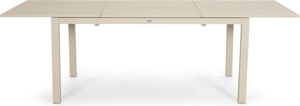 Dining Tuintafel  uitschuifbaar 160/240x100 cm Zand/Beige Presto Arvento