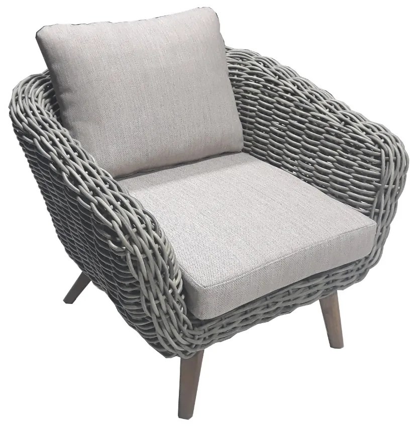 The Outsider Stoel-bank Loungeset - Serrano- Acacia - Antraciet - The Outsider