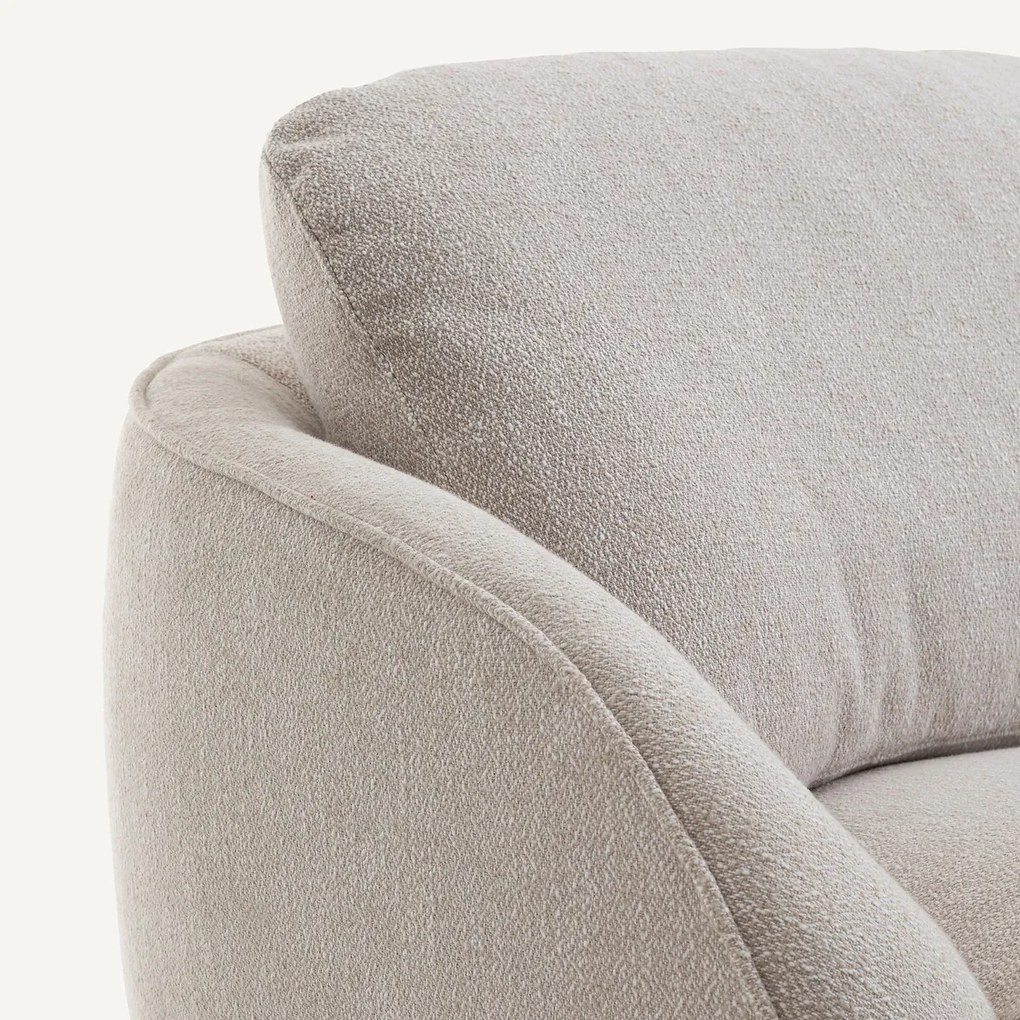 Zetelbank in gemêleerd katoen,, Alpine