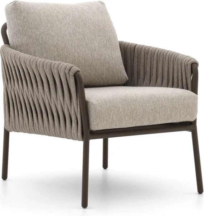 Dining tuinstoel | SUNS Fiave | Rope (touw) | Taupe | Kees Smit Tuinmeubelen