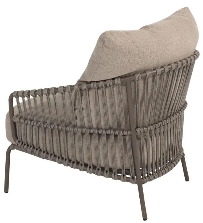 4 Seasons Outdoor Capalbio loungestoel terre SALE Loungestoel   bruin weerbestendig