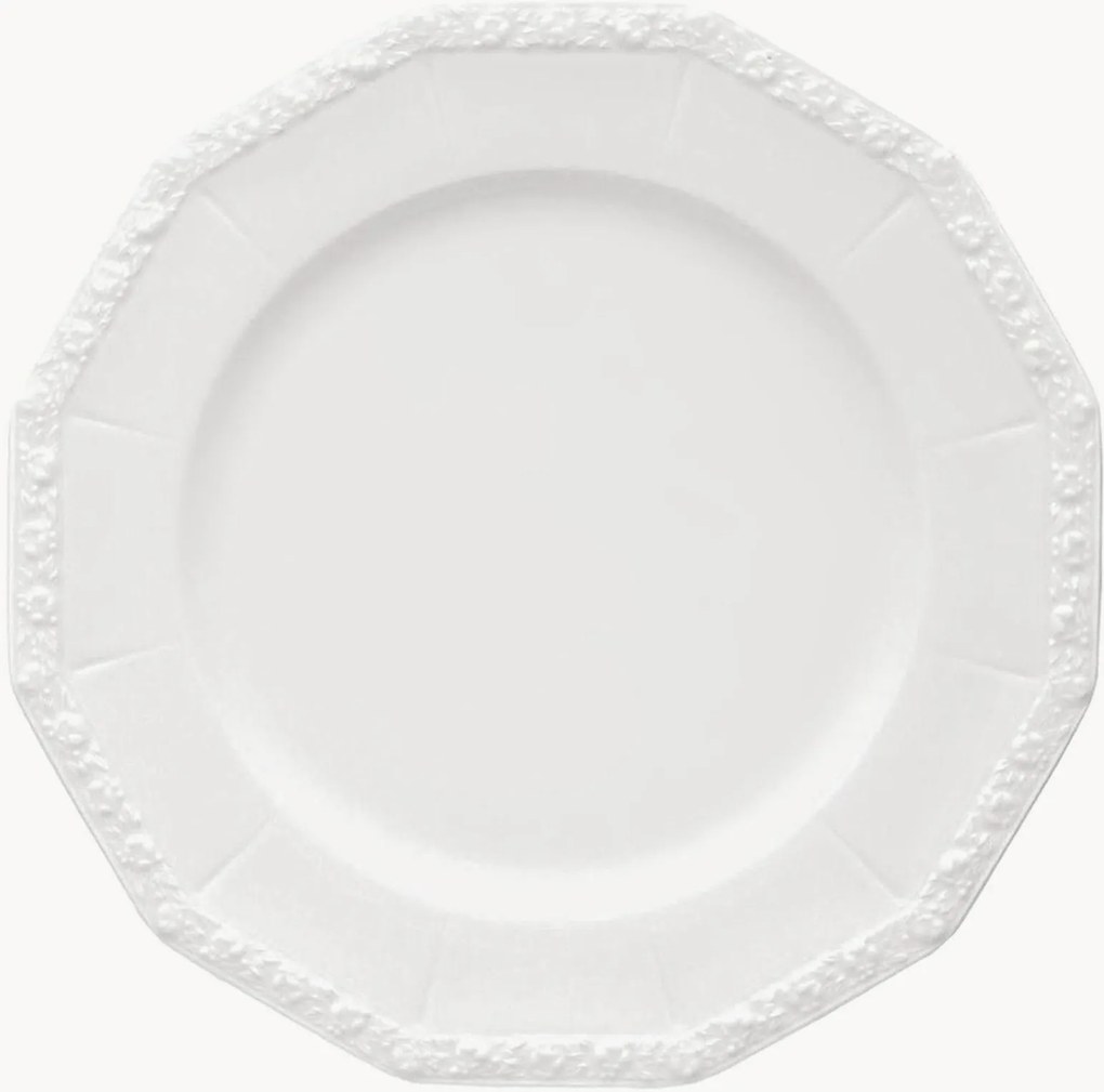 Porseleinen onderbord Maria White