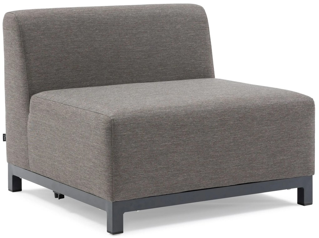 Hoek loungeset 6 personen Outdoor textiel Grijs De Laan Projects