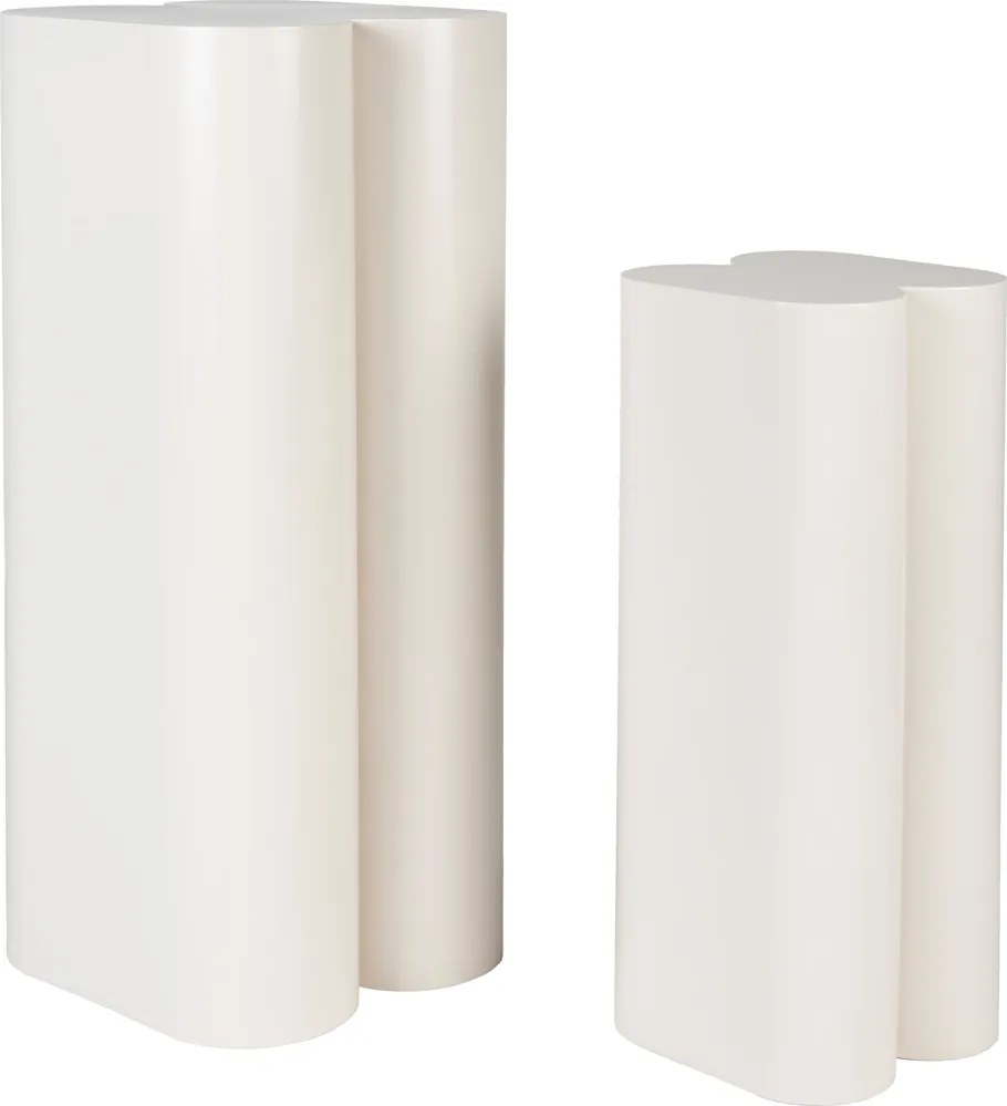 Zuiver Shape Beige Plantenzuilen Set