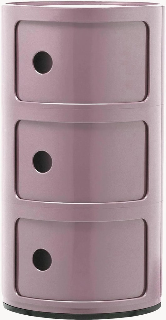 Design container Componibili, 3 modules, H 59 cm