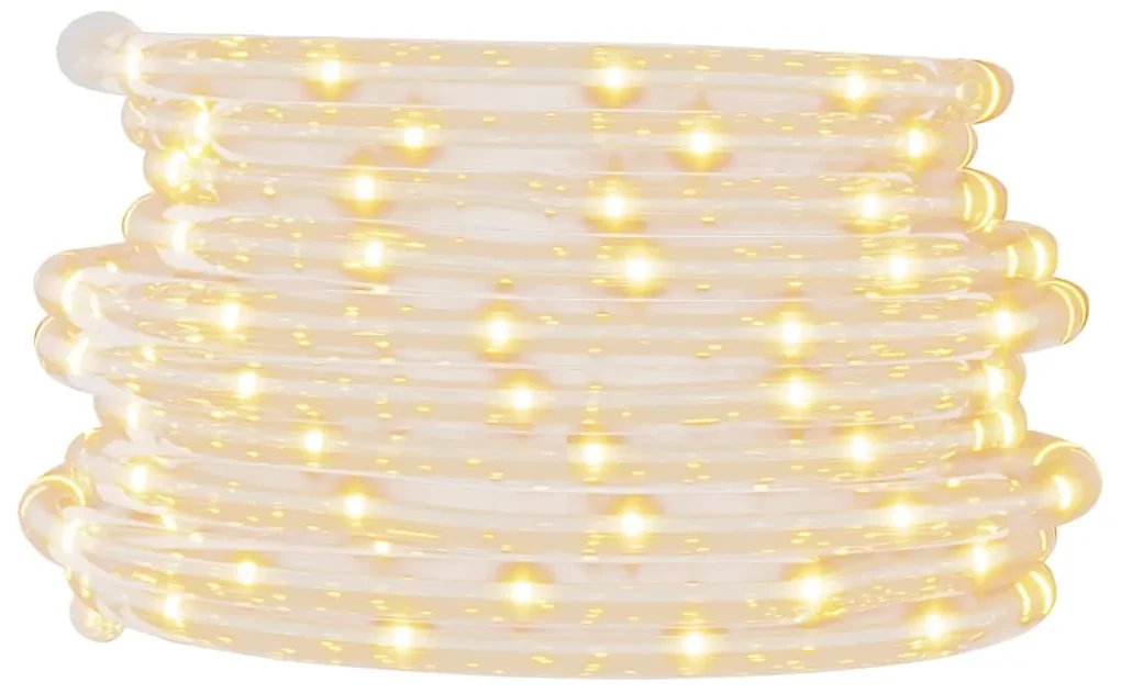 vidaXL Lichtslinger met 240 LED's warmwit 10 m PVC