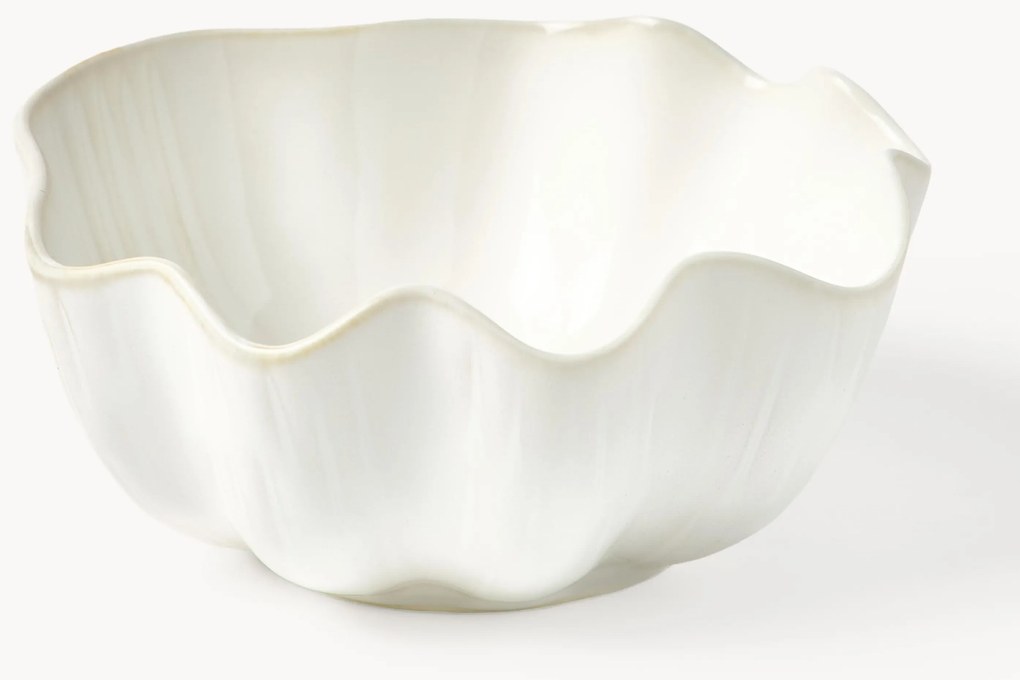 Porseleinen schalen Shell Andrina, 4-delig, verschillende formaten