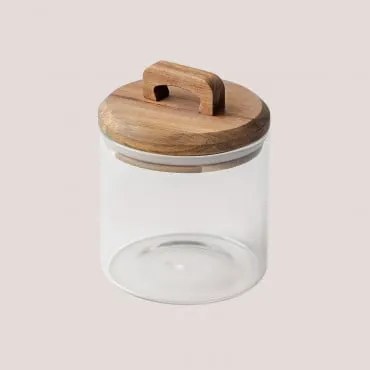 Roser Glazen Pot ↑13,8 Cm - Sklum