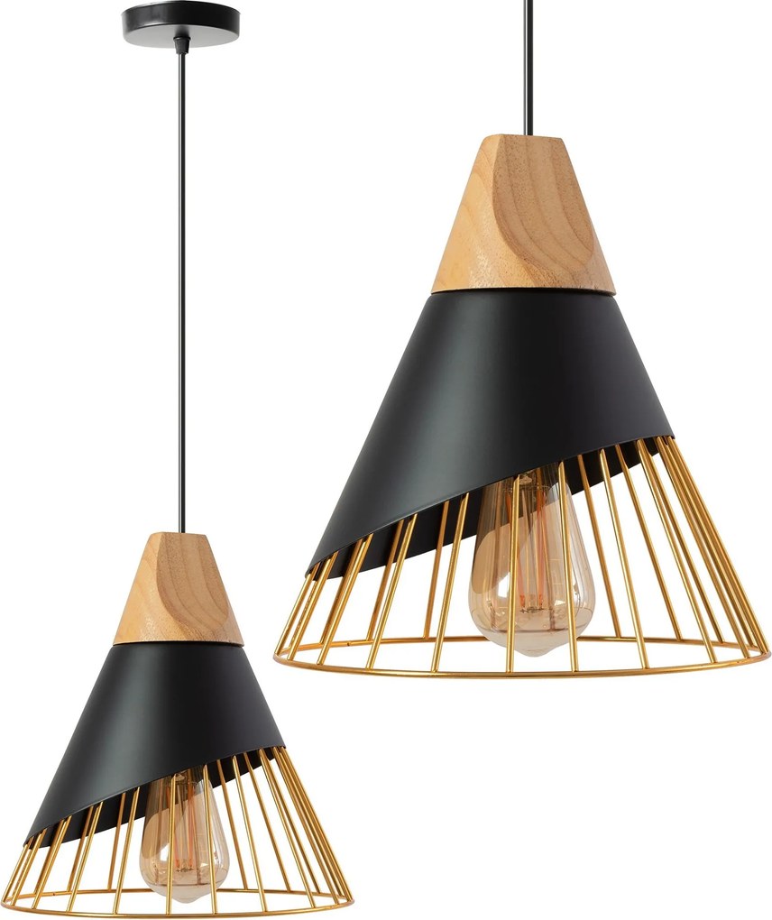 Scandinavische Hangende Plafondlamp Metaal APP224-1CP