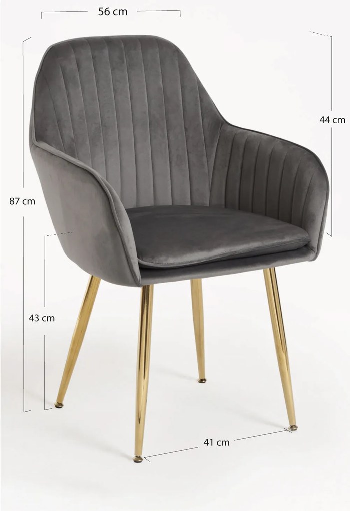 Chic Gouden Stoel