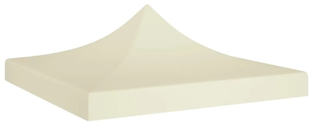 vidaXL Partytentdak 270 g/m² 2x2 m crème
