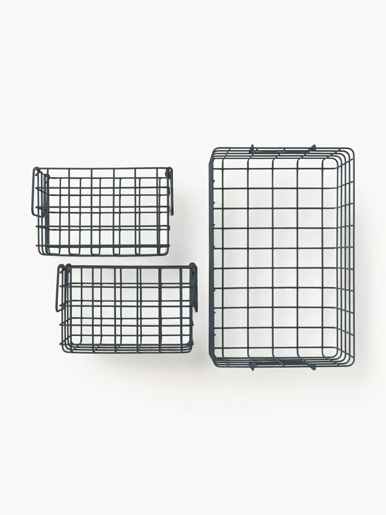 Metalen opbergmanden The Baskets, 3-delig