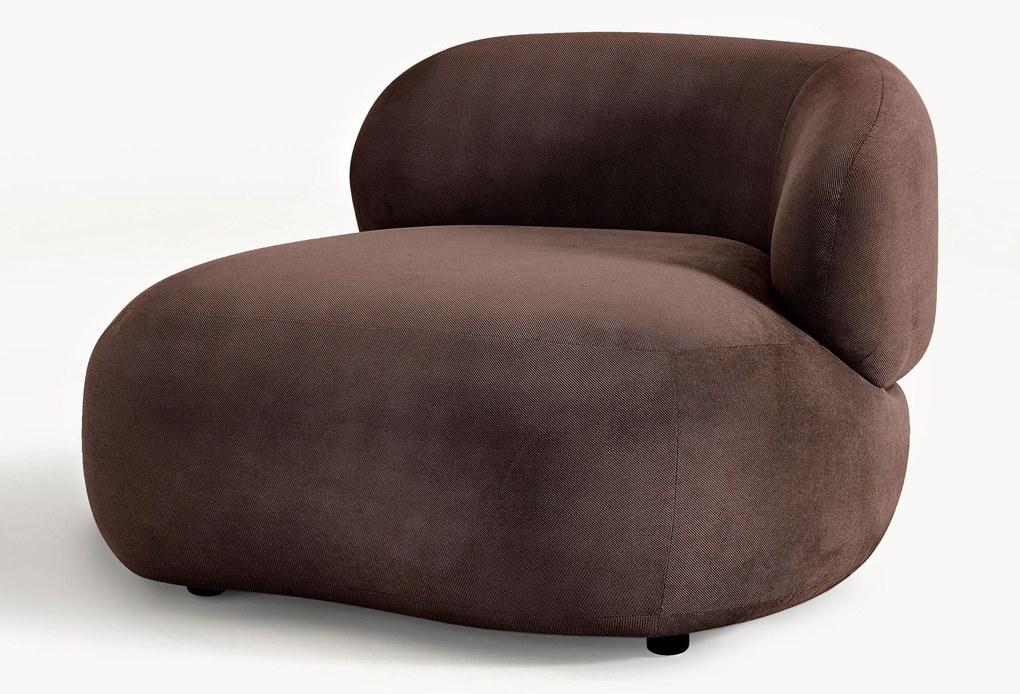 Niervormige loungefauteuil Alba