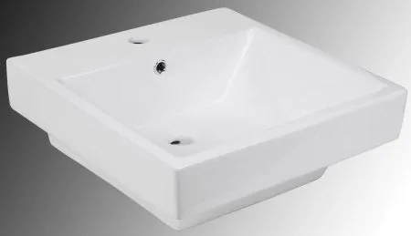 Badstuber Cera K610 wastafel 50,5x51cm met kraangat