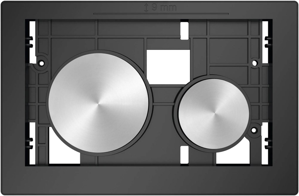 TECE Loop Modular bedieningspaneel geborsteld rvs excl. front voor TECE Profil