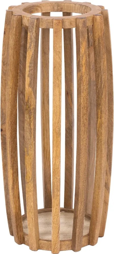 Houten Paraplubak Met Open Lattendesign