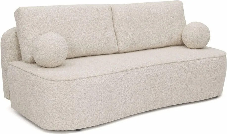 Slaapbank Marysville 100, Aantal zitplaatsen: 4, Aanwezig, Beige, 90x205x100cm, 88 kg, Poten: Kunststof